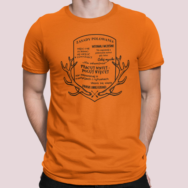 Koszulka „Zasady polowania”  